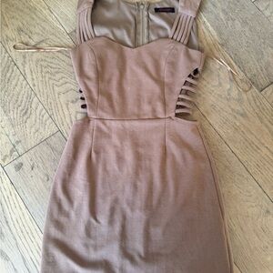 Y2K dress with side cut outs